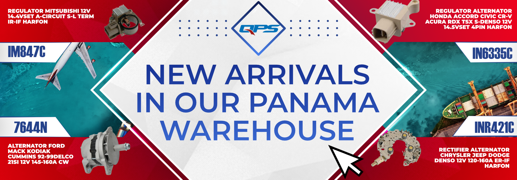 New Arrivals in our Panamá Warehouse